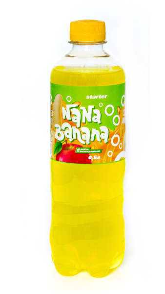 Starter S (со вкусом яблока и банана) 0,5 л